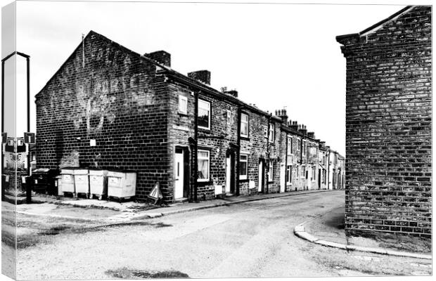 Yorkshire Terraces Canvas Print by Glen Allen