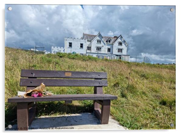 Times Passed - Cornwall's Forgotten Splendour Acrylic by TTG 