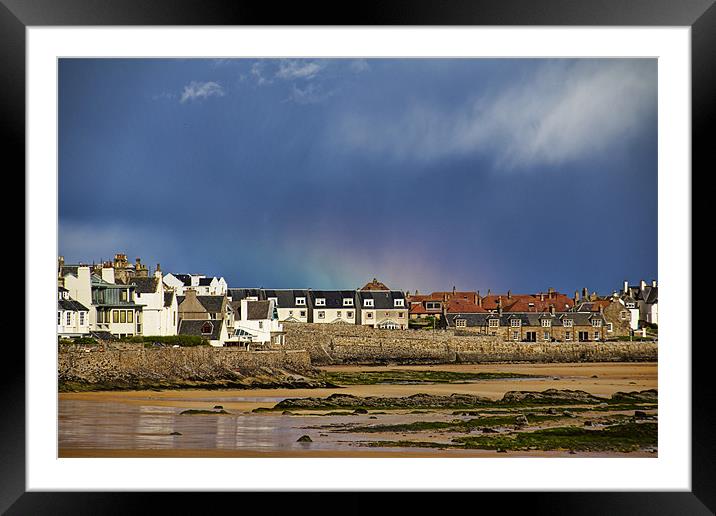 Colourful Elie Framed Mounted Print by Lynne Morris (Lswpp)