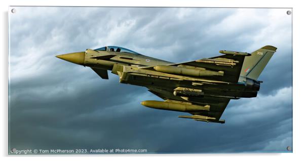 Agile Force - Typhoon FGR.Mk 4 Unleashed Acrylic by Tom McPherson