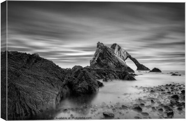 Bow Fiddle Rock I Canvas Print by Dave Bowman