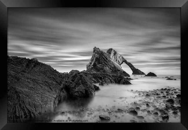 Bow Fiddle Rock I Framed Print by Dave Bowman