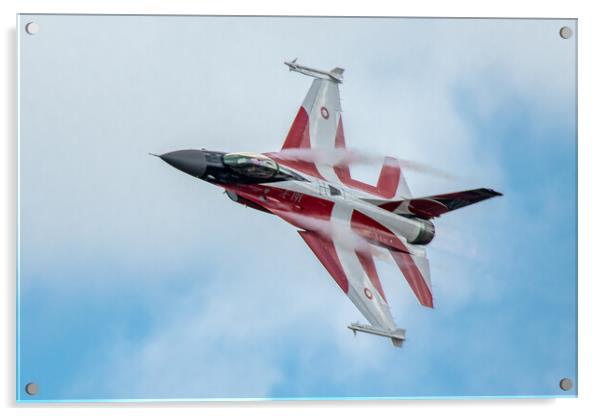 General Dynamics F-16AM Fighting Falcon	 Acrylic by J Biggadike