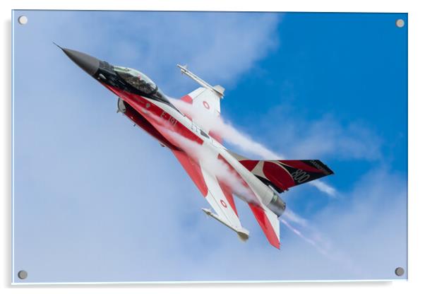 General Dynamics F-16AM Fighting Falcon	 Acrylic by J Biggadike