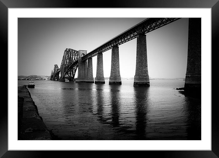 The Pillars of the Firth Framed Mounted Print by Dorit Fuhg