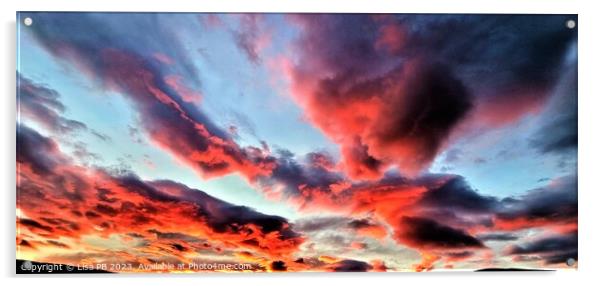 Sky cloud Acrylic by Lisa PB