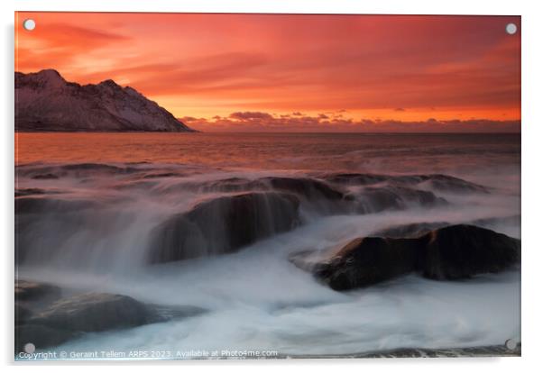 Senja Island, Northern Norway Acrylic by Geraint Tellem ARPS