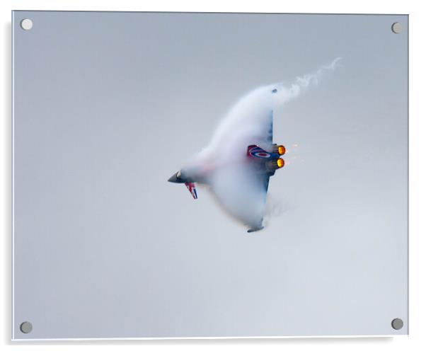 Eurofighter Typhoon  Acrylic by Brett Pearson