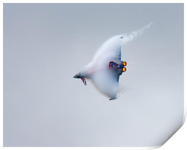 Eurofighter Typhoon  Print by Brett Pearson