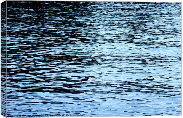 Blue sea ripples, Alonissos Canvas Print by Paul Boizot