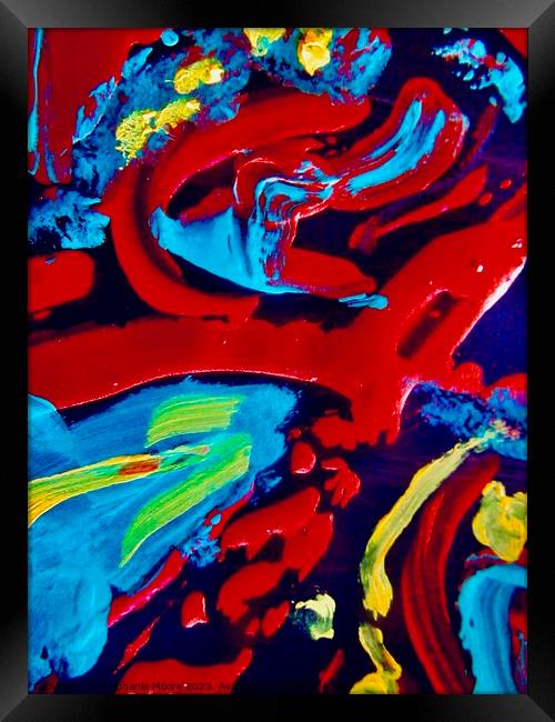 Abstract 702 Framed Print by Stephanie Moore