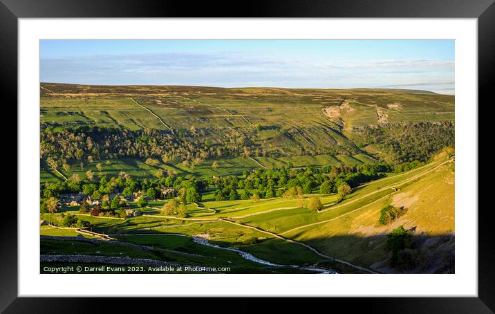 Arncliffe Framed Mounted Print by Darrell Evans
