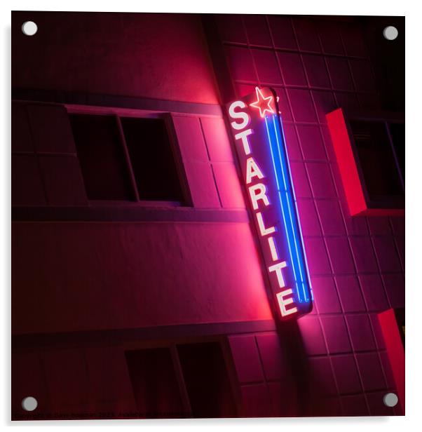 Starlite Acrylic by Dave Bowman