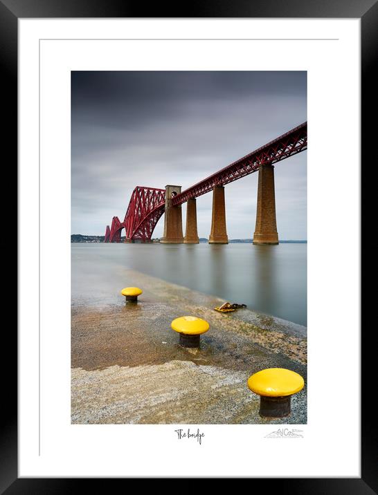 The bridge   Forth rail  bridge Scotland Framed Mounted Print by JC studios LRPS ARPS
