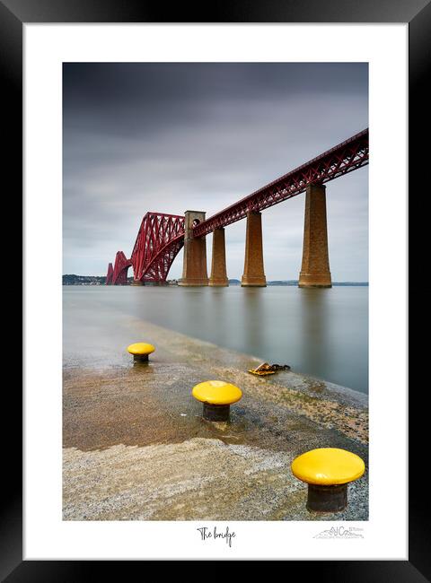 The bridge   Forth rail  bridge Scotland Framed Print by JC studios LRPS ARPS