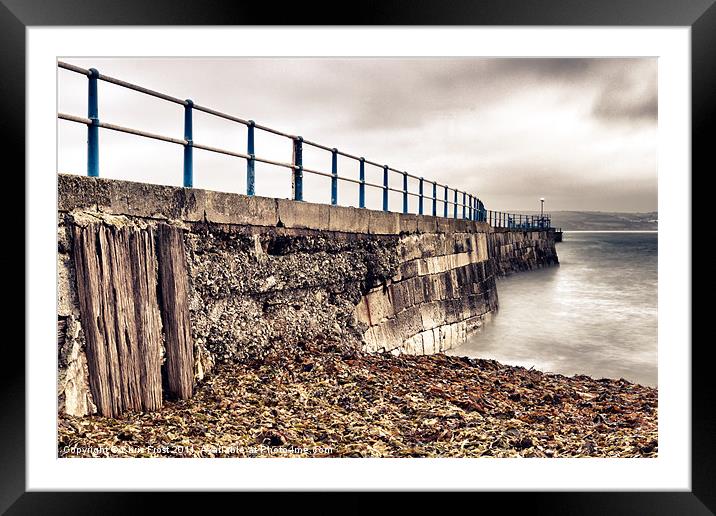 Weymouth Stone Pier Framed Mounted Print by Chris Frost