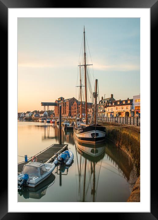 The Albatros, Wells-next-the-sea  Framed Mounted Print by Bryn Ditheridge