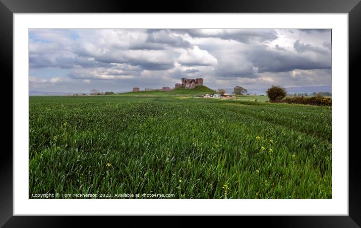 Duffus Castle: In Conversation with Kula Hut Framed Mounted Print by Tom McPherson