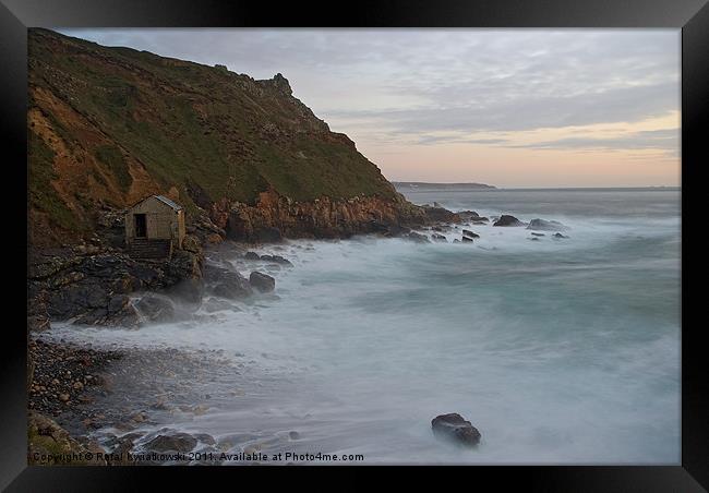Cape Cornwall Framed Print by R K Photography