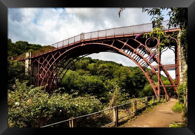 Ironbridge Framed Print by Glen Allen