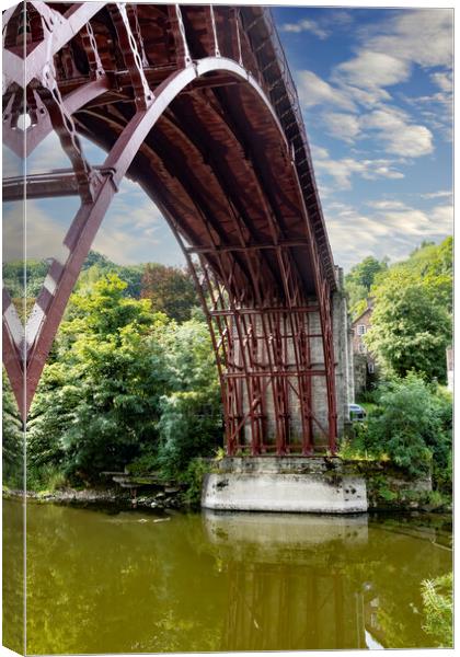 Ironbridge II Canvas Print by Glen Allen