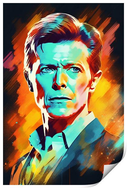 Bowie Art Print by Picture Wizard