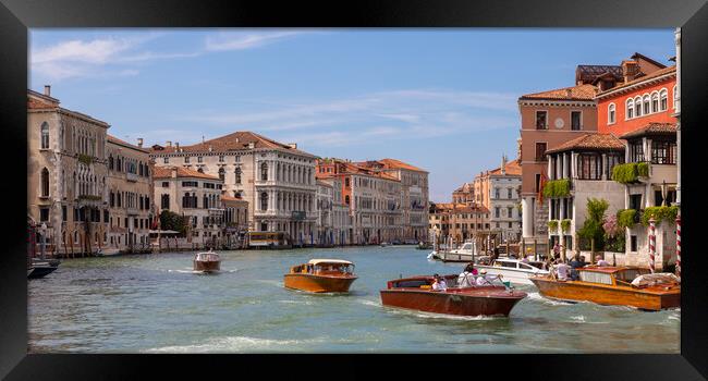 Serene Grand Canal Voyage Framed Print by Phil Durkin DPAGB BPE4