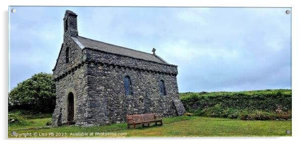 Ancient Chapel Acrylic by Lisa PB