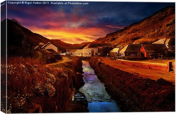 After the Flood Canvas Print by Nigel Hatton