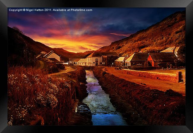 After the Flood Framed Print by Nigel Hatton