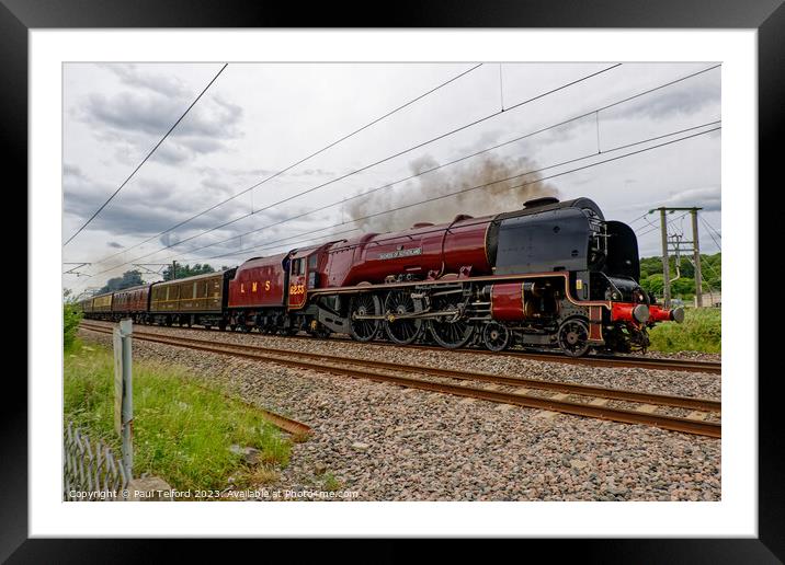 Duchess of Sutherland Framed Mounted Print by Paul Telford