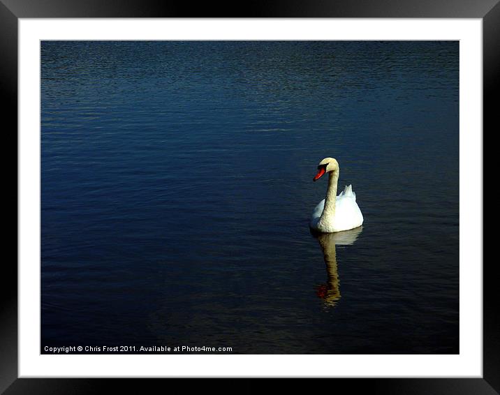 Loneliness Framed Mounted Print by Chris Frost