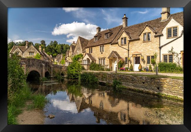 Castle Combe Framed Print by peter schickert