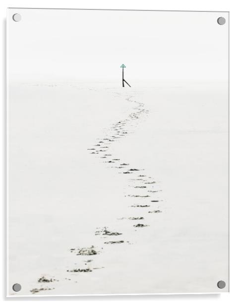 Beach Trail Acrylic by Mark Jones