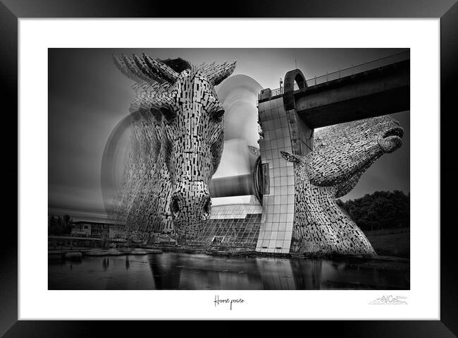Kelpies and Falkirk Wheel Unveiled Framed Print by JC studios LRPS ARPS