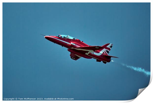 'Spectacular Display: Red Arrows in Flight' Print by Tom McPherson