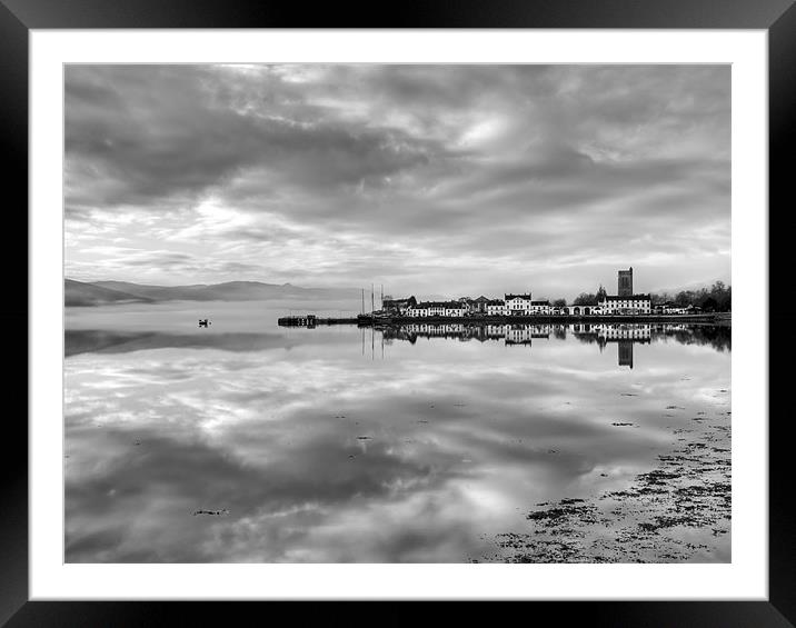 Early morning, Inverary Framed Mounted Print by Gary Eason