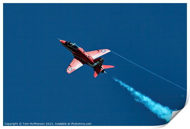 Red Arrows' Aerial Spectacle Print by Tom McPherson