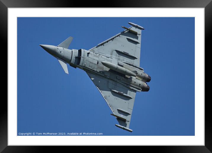 Agile Sky-Dancer: Typhoon FGR.Mk 4 Framed Mounted Print by Tom McPherson