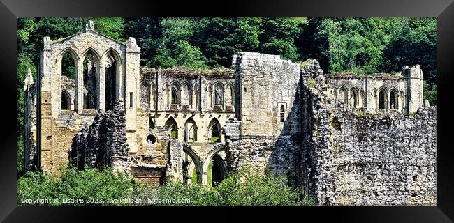 Abandoned Abbey Framed Print by Lisa PB