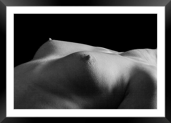 Fine art female bodyscape Framed Mounted Print by Will Ireland Photography