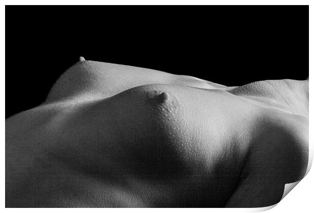 Fine art female bodyscape Print by Will Ireland Photography