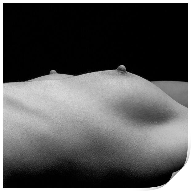 Fine art female bodyscape Print by Will Ireland Photography