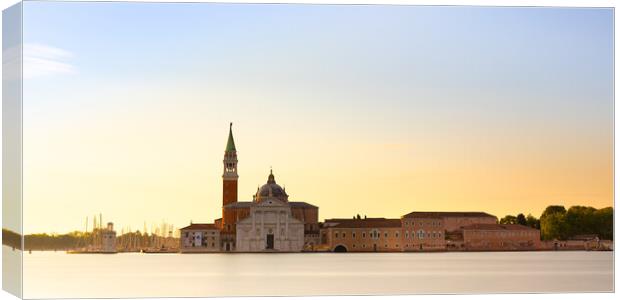 Church of San Giorgio Maggiore Sunrise Canvas Print by Phil Durkin DPAGB BPE4