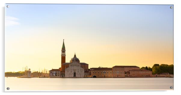 Church of San Giorgio Maggiore Sunrise Acrylic by Phil Durkin DPAGB BPE4