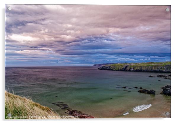 Sangoo bay sunset Acrylic by Paul Telford