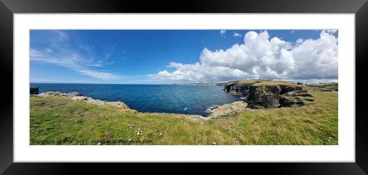 The wide open sea Framed Mounted Print by TTG 