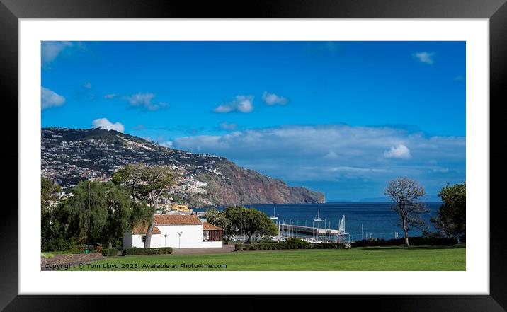 Funchal, Madeira Framed Mounted Print by Tom Lloyd