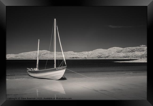 Serenity by the Sea Framed Print by Dave Bowman
