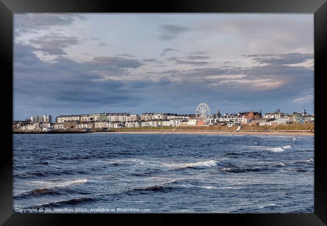 Portrush: Renowned Seaside Retreat Framed Print by jim Hamilton